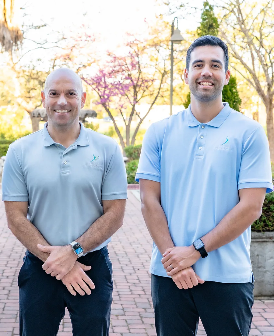 Chiropractor Morgan Hill CA Armen Agacanyan With Adrian Galindo HP NEW