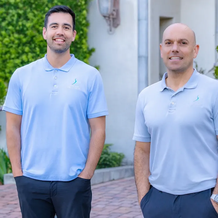 Chiropractor Morgan Hill CA Armen Agacanyan With Adrian Galindo Team